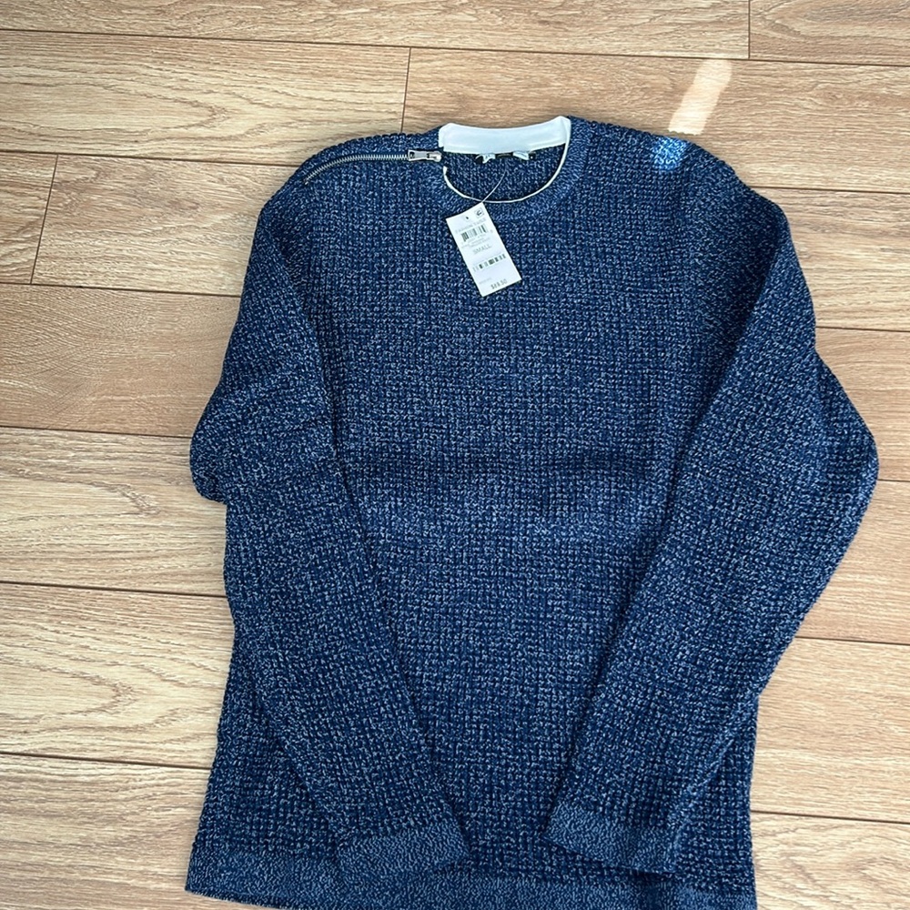 Zipper neck sweater
